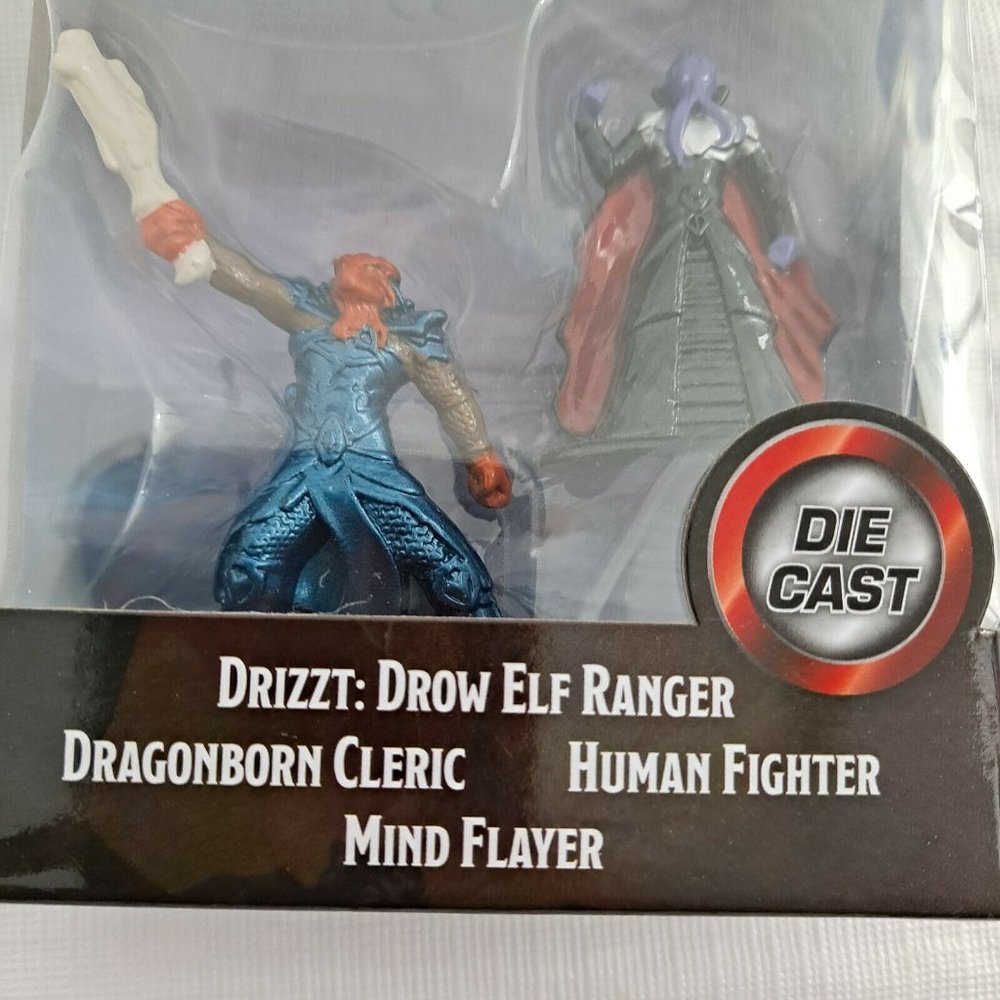 Dungeons & Dragons Die Cast Jada Collectibles Toy Figures Set of 4 - Picture 2 of 12